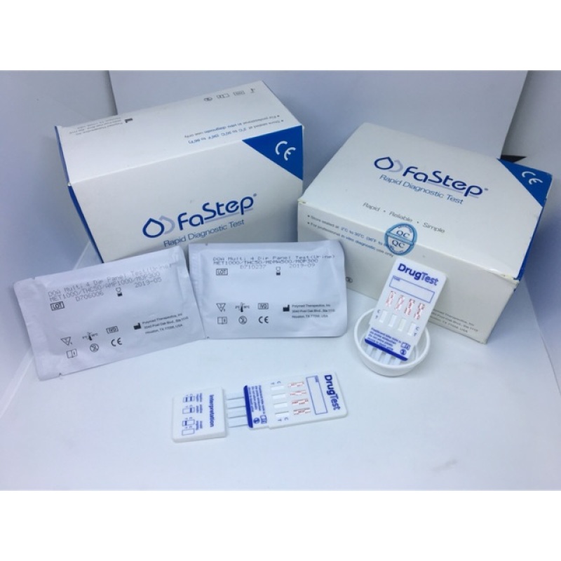 Combo 10 que thử ma tuy tổng hợp 4 chân Fastep Mỹ