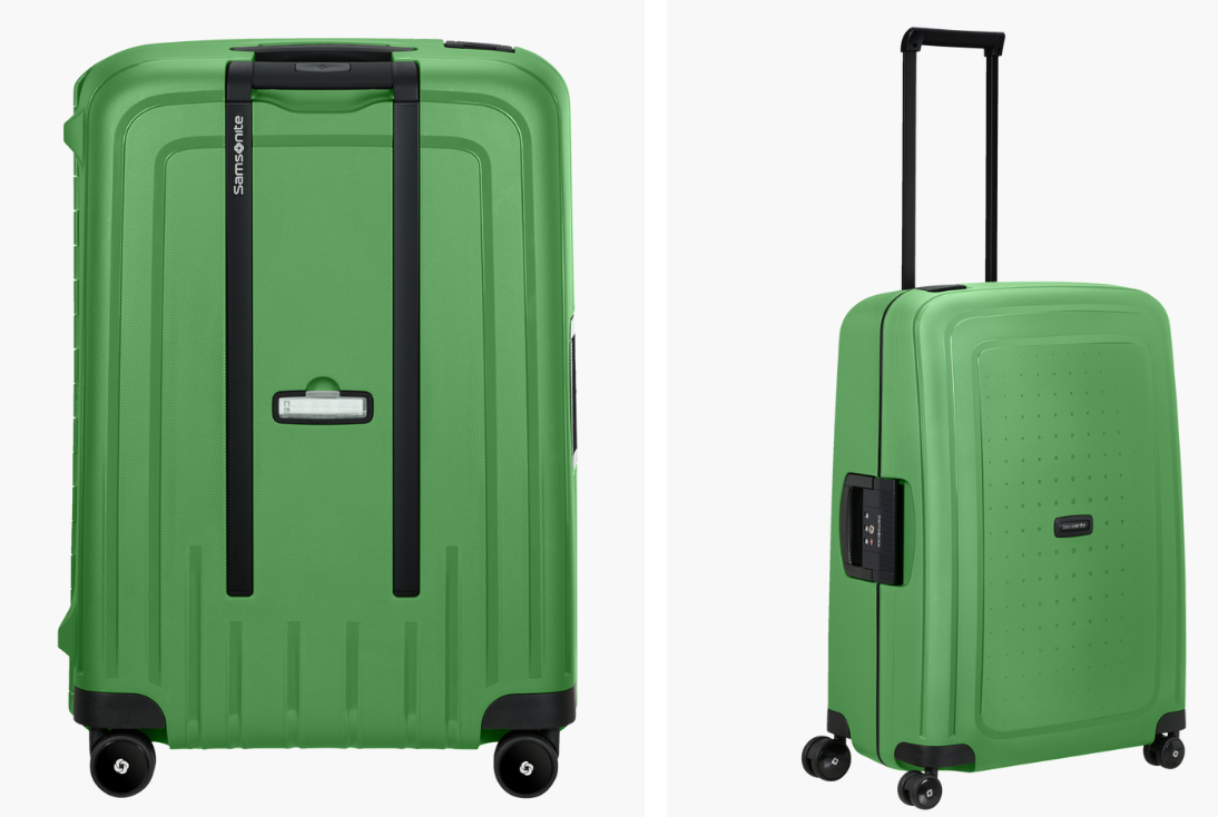 Vali Samsonite S Cure, Vali Kéo, Vali Du Lịch, Size Cabin, Khóa Chống Trộm An Toàn, Chân Xoay 360 Độ, Chất Liệu Nhựa Chống Va Đập, Nhập Khẩu EU, BH 12 Tháng