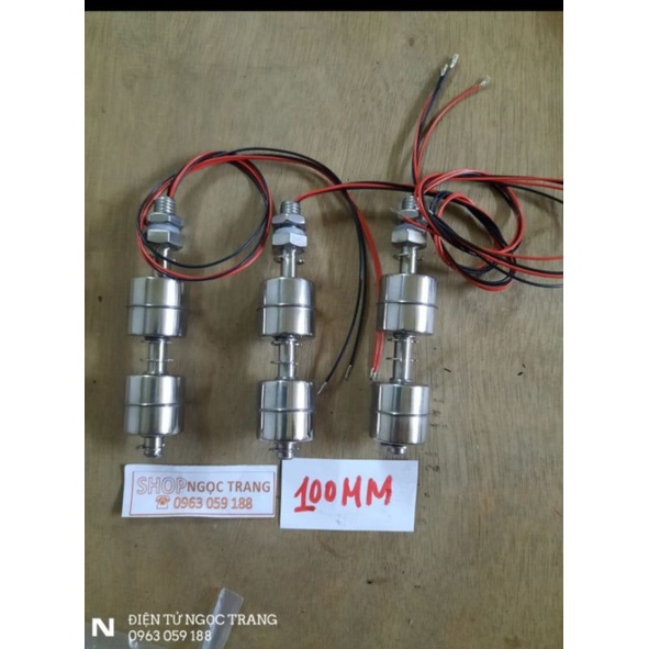 Phao Đôi Thẳng Inox 304 -Loại 100MM