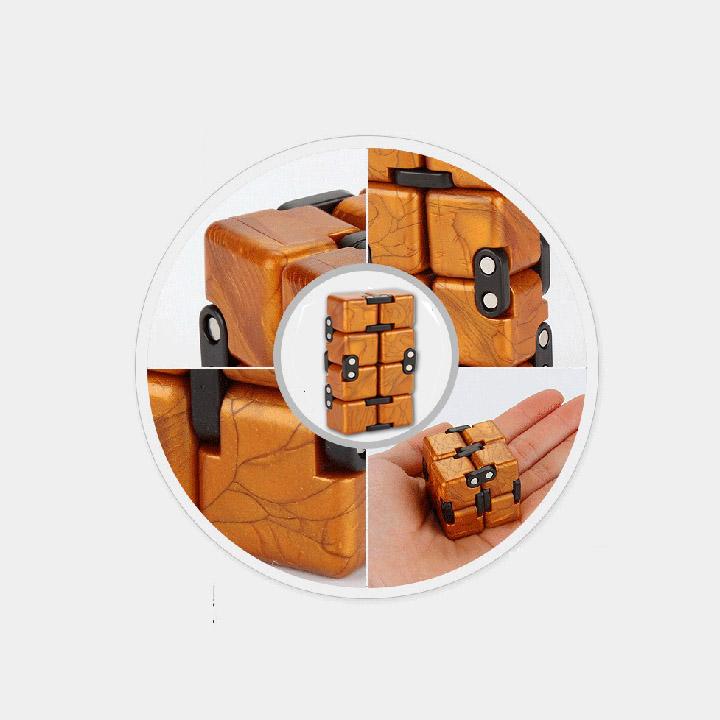 Khối Lập Phương INFINITY CUBE Vô Cực Giải Trí Xả Stress (2 Màu)