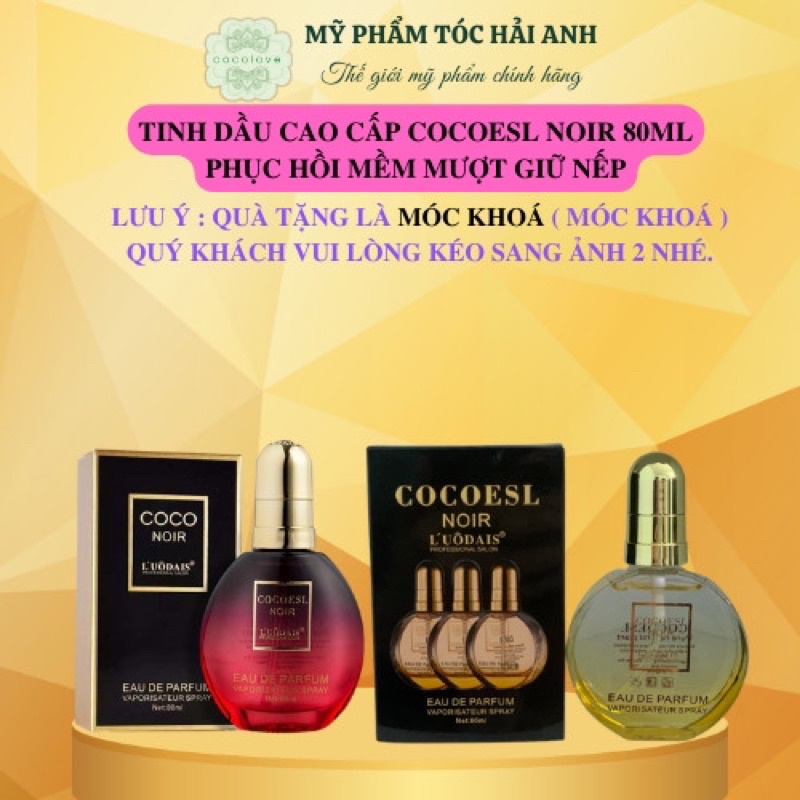Tinh dầu dưỡng tóc COCOESL Noir 80ml