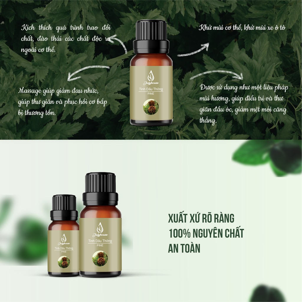 Tinh dầu Thông Julyhouse 10ml
