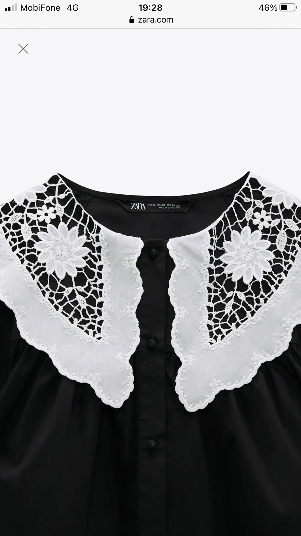 Ao sơ mi kiểu zara 800 k