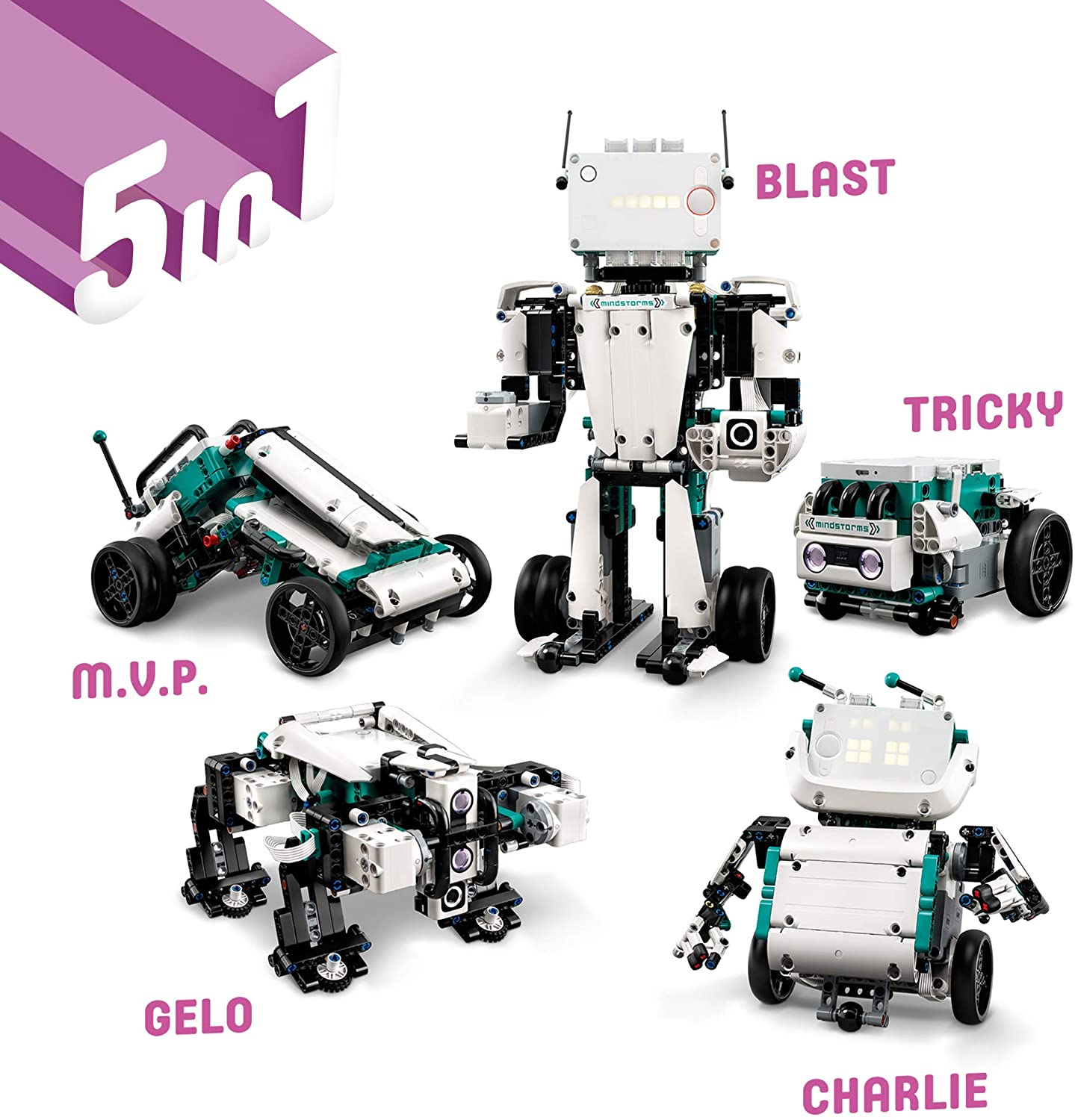 [HAPPY BRICKS] - LEGO  MINDSTORMS - 51515 - NHÀ PHÁT MINH ROBOT - ROBOT INVENTOR