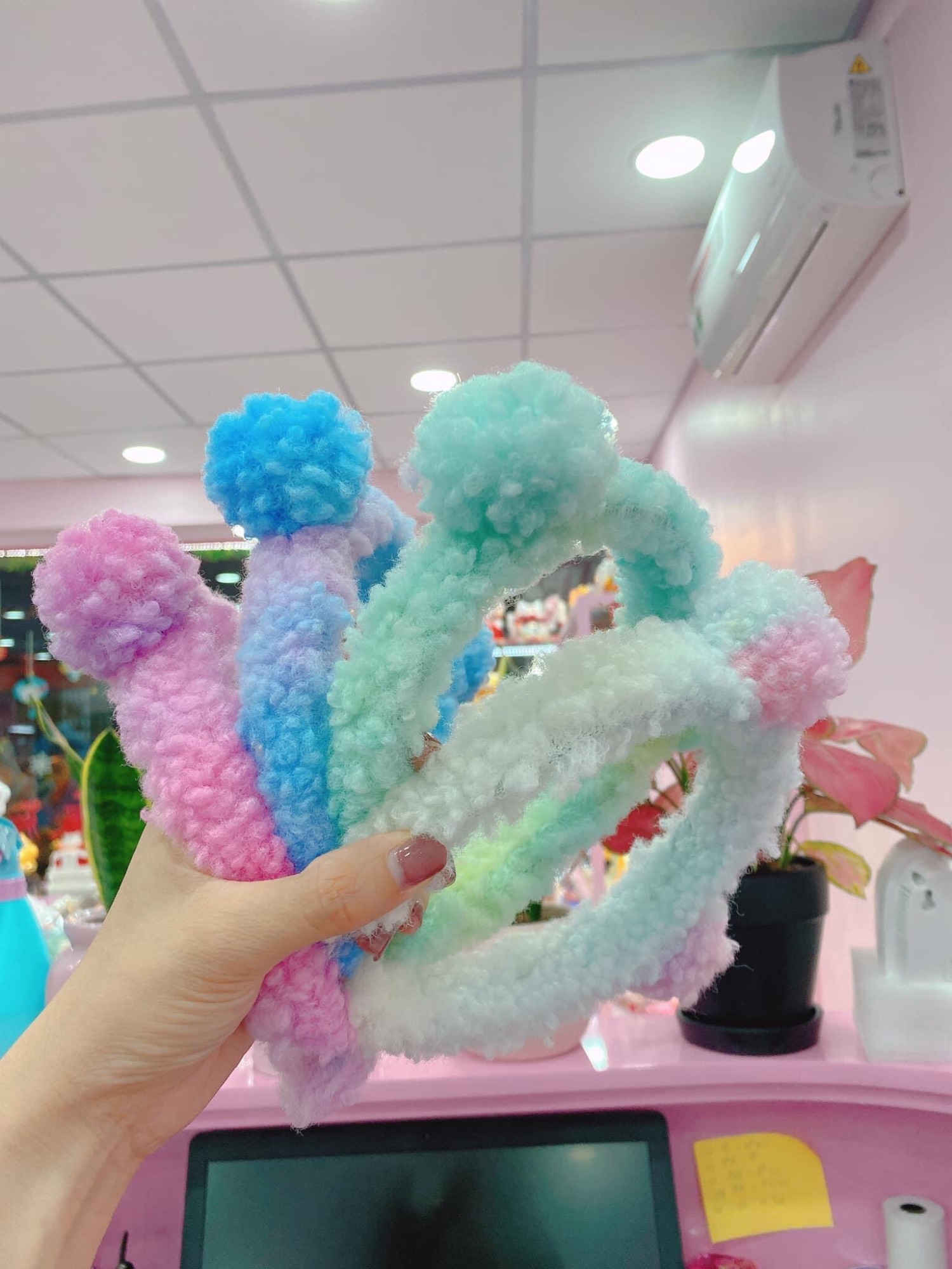 Băng Đô Cài Tóc Hình Thú Nhồi Bông Đáng Yêu