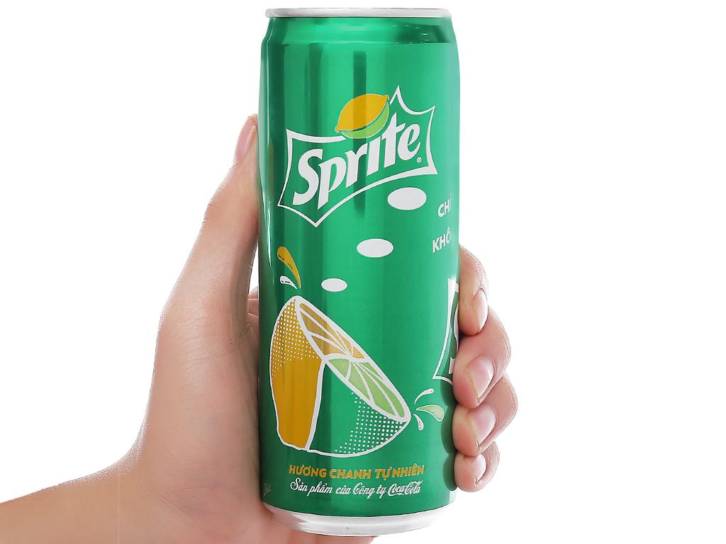 Combo Lốc 6 Lon Sprite 330ml
