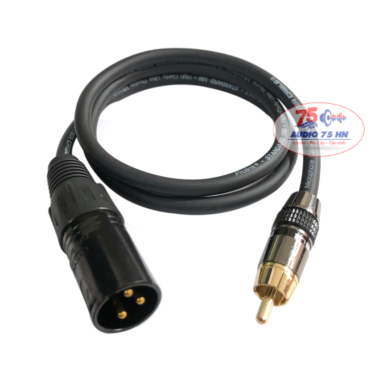 01 cái dây Canon Đực ra Av Bông Sen Rca chính hãng Monster Standard cao cấp - nhiều kích thước