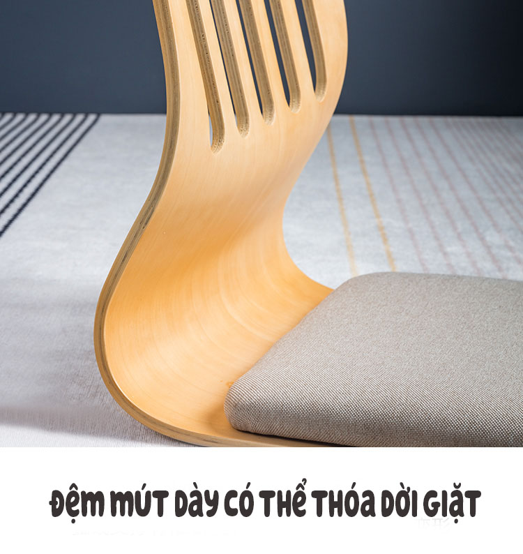 Ghế bệt gỗ kiểu nhật D227