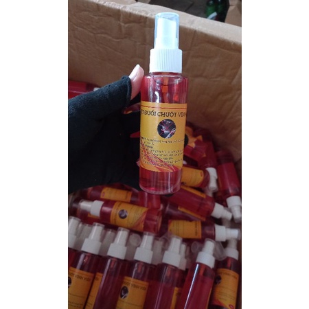 Xịt đuổi chuột - xịt chuột sinh học lọ 100ml