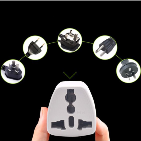 Phích Cắm 3 Chấu Sang 2 Chấu