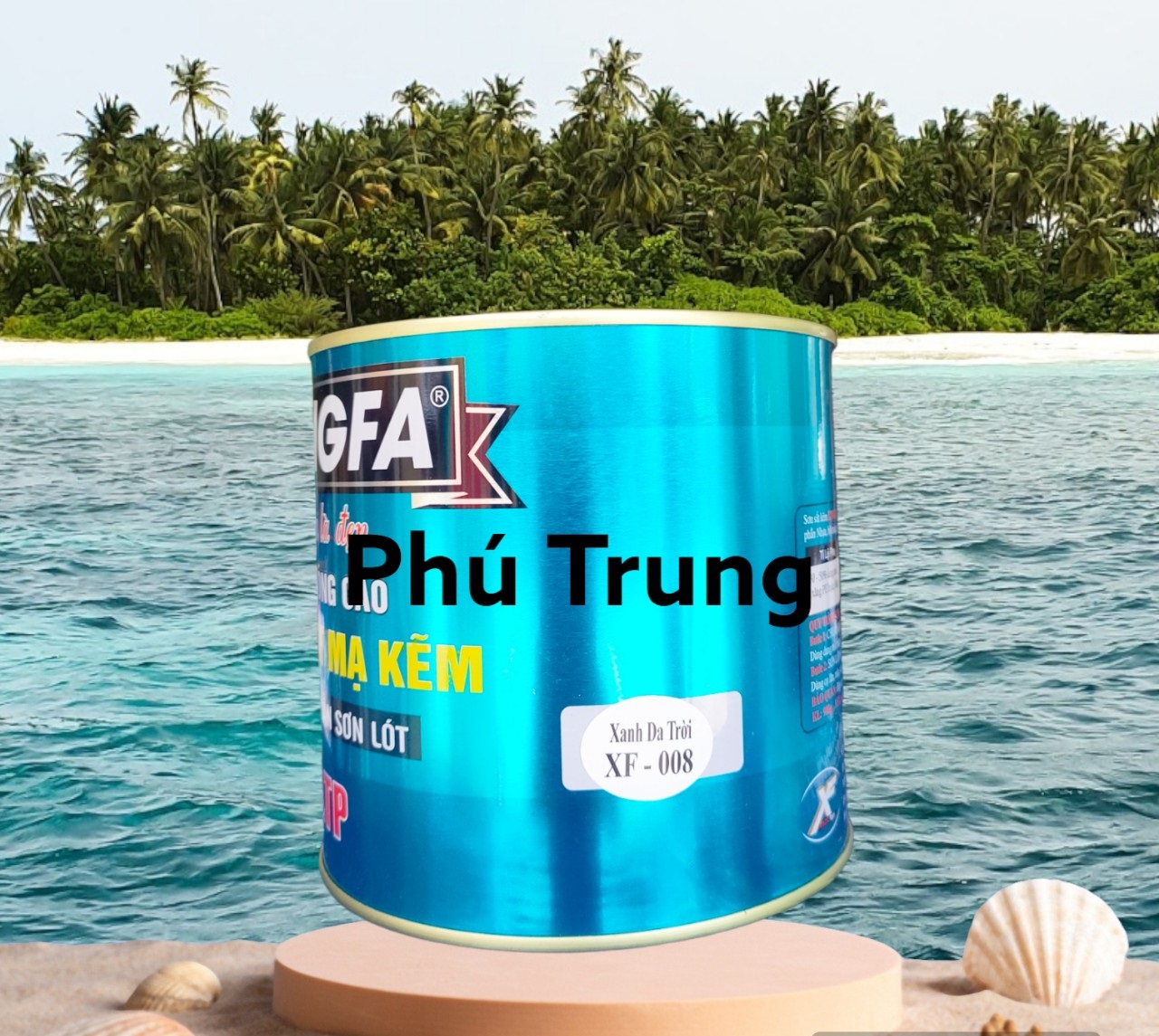 SƠN SẮT MẠ KẼM 1 THÀNH PHẦN XINGFA LON 800ML