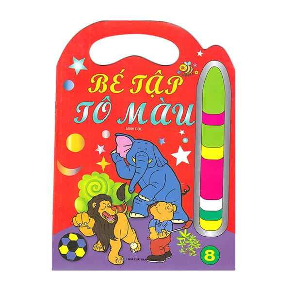 Fahasa - bé tập tô màu - tập 8
