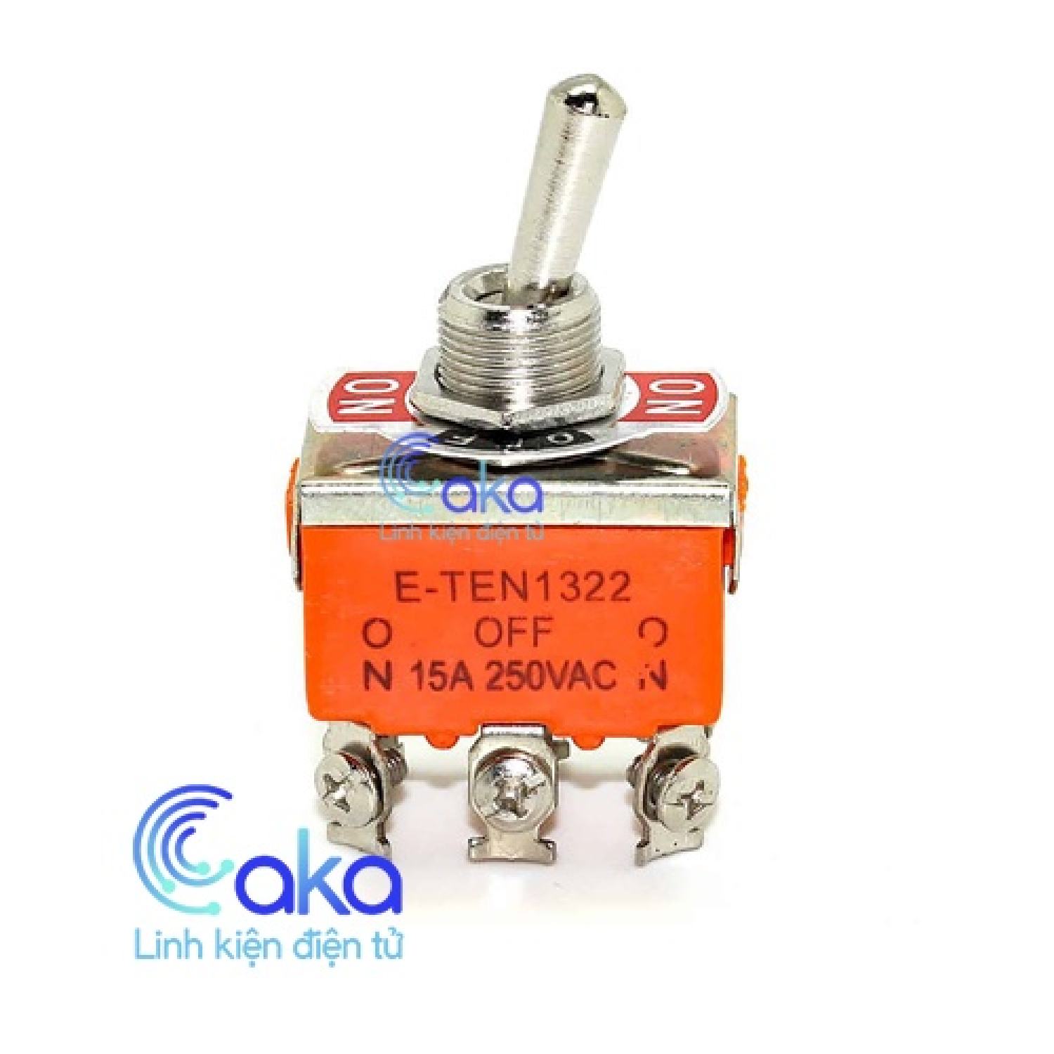 Công tắc gạt 6 chân e-ten1322 250v 15a
