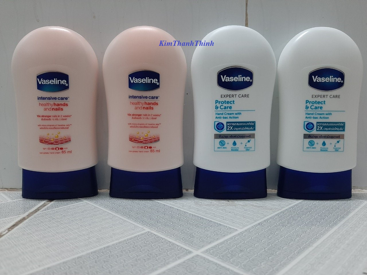 (KTT) Kem dưỡng da tay và móng Vaseline 85ml - Thái Lan