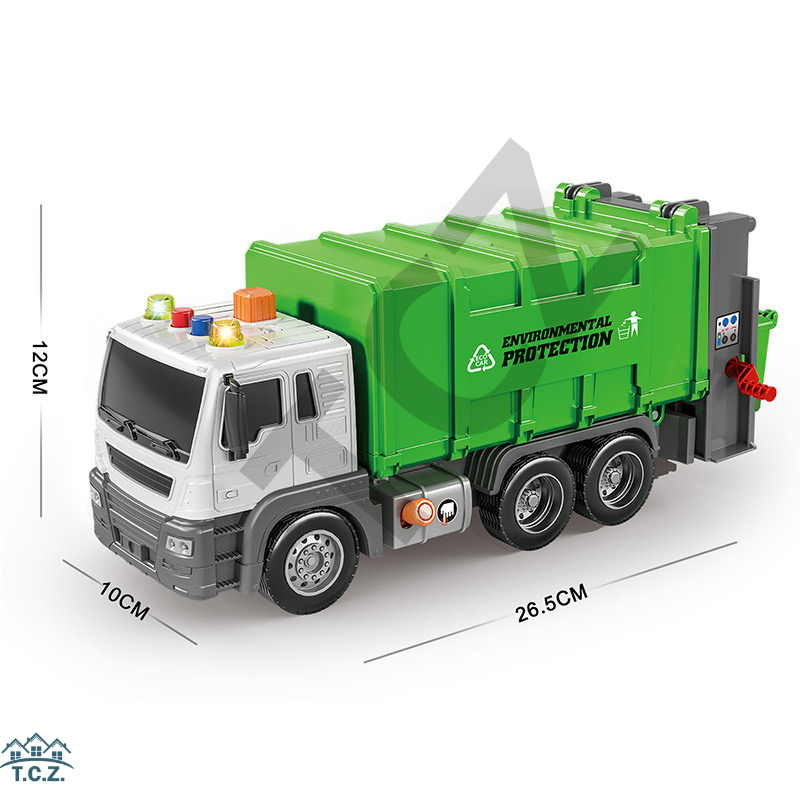 TCZ Nhiều mẫu xe đồ chơi trẻ em, đồ chơi mô hình xe trẻ em chở rác có đèn pha sắt âm thanh, đồ chơi bé trai, xe đất nặn, xe cẩu, xe cứu thương, xe tải, xe phơi đồ, xe cứu hỏa, xe vận tải điều khiển từ xa, xe cảnh sát, xe máy, xe buýt, đồ chơi xe hợp kim.