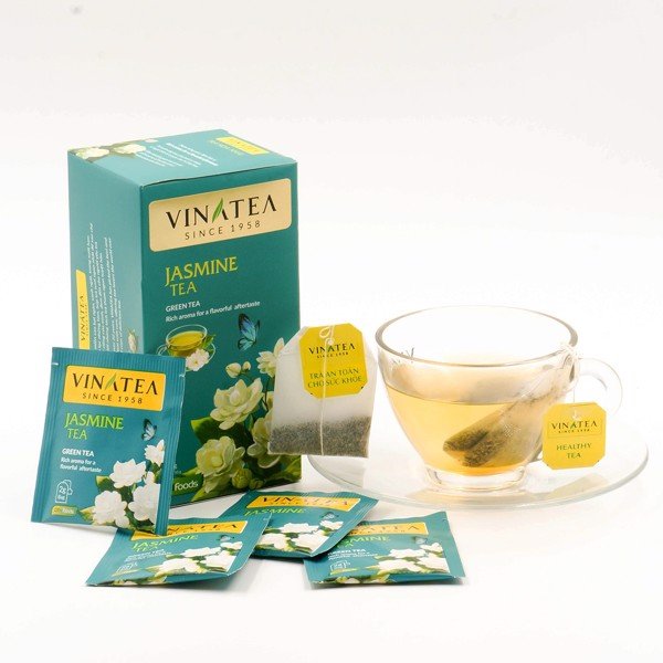 Trà Túi Lọc Hoa Nhài Vinatea 50g (25 túi x 2g)