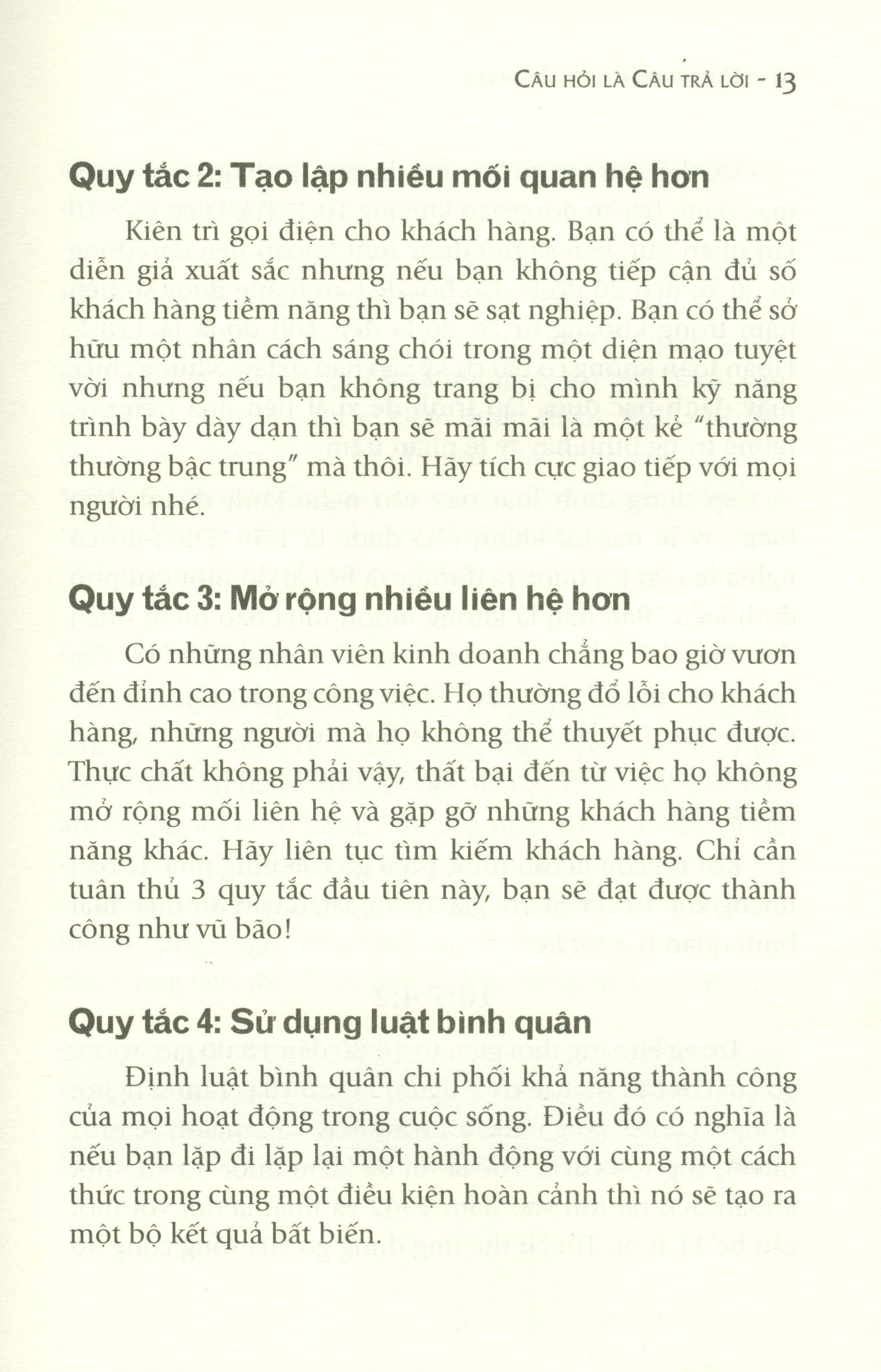 Câu Hỏi Là Câu Trả Lời