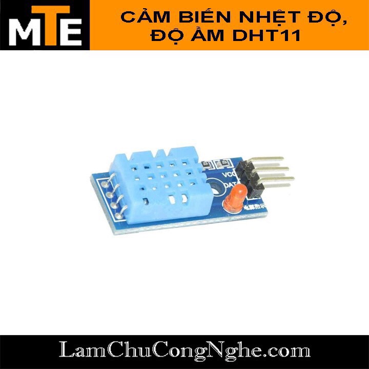 Module cảm biến nhiệt độ và độ ẩm DHT11 - Module arduino
