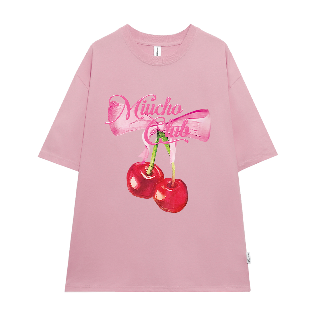 Áo thun unisex nhiều màu ATD1353 Miucho form rộng vải cotton in mix