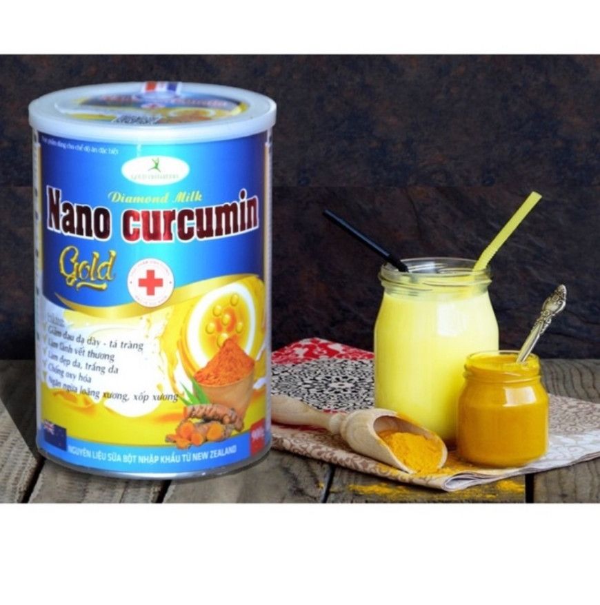 [Combo 5hộp 900gr] Sữa nghệ Nano Curcumim Gold. HSD 2027