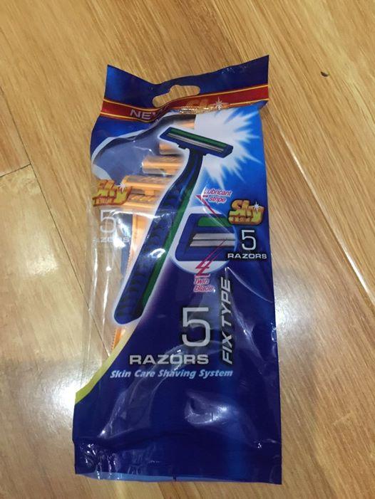 [HCM]Bộ 5 dao cạo râu