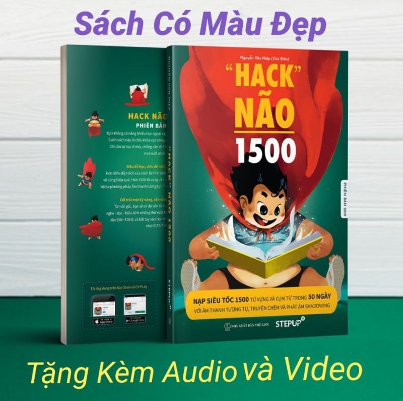 Mua ( BÊN TRONG SÁCH CÓ MÀU ĐẸP ) - HACK NÃO 1500 - PHIÊN BẢN 2020 - TẶNG AUDIO VÀ VIDEO