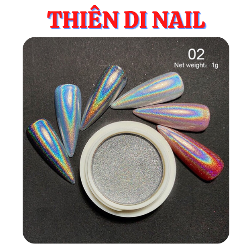Nhũ tráng gương - bột chà móng tráng gương