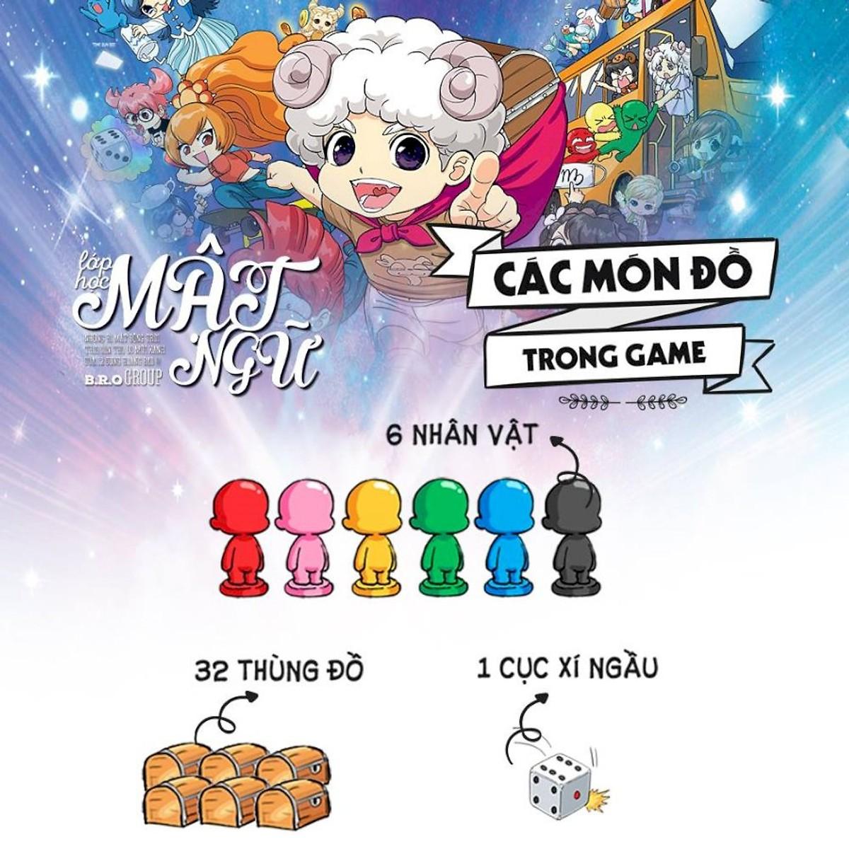 Boardgame Lớp Học Mật Ngữ - Cuộc Đua Sao Chổi