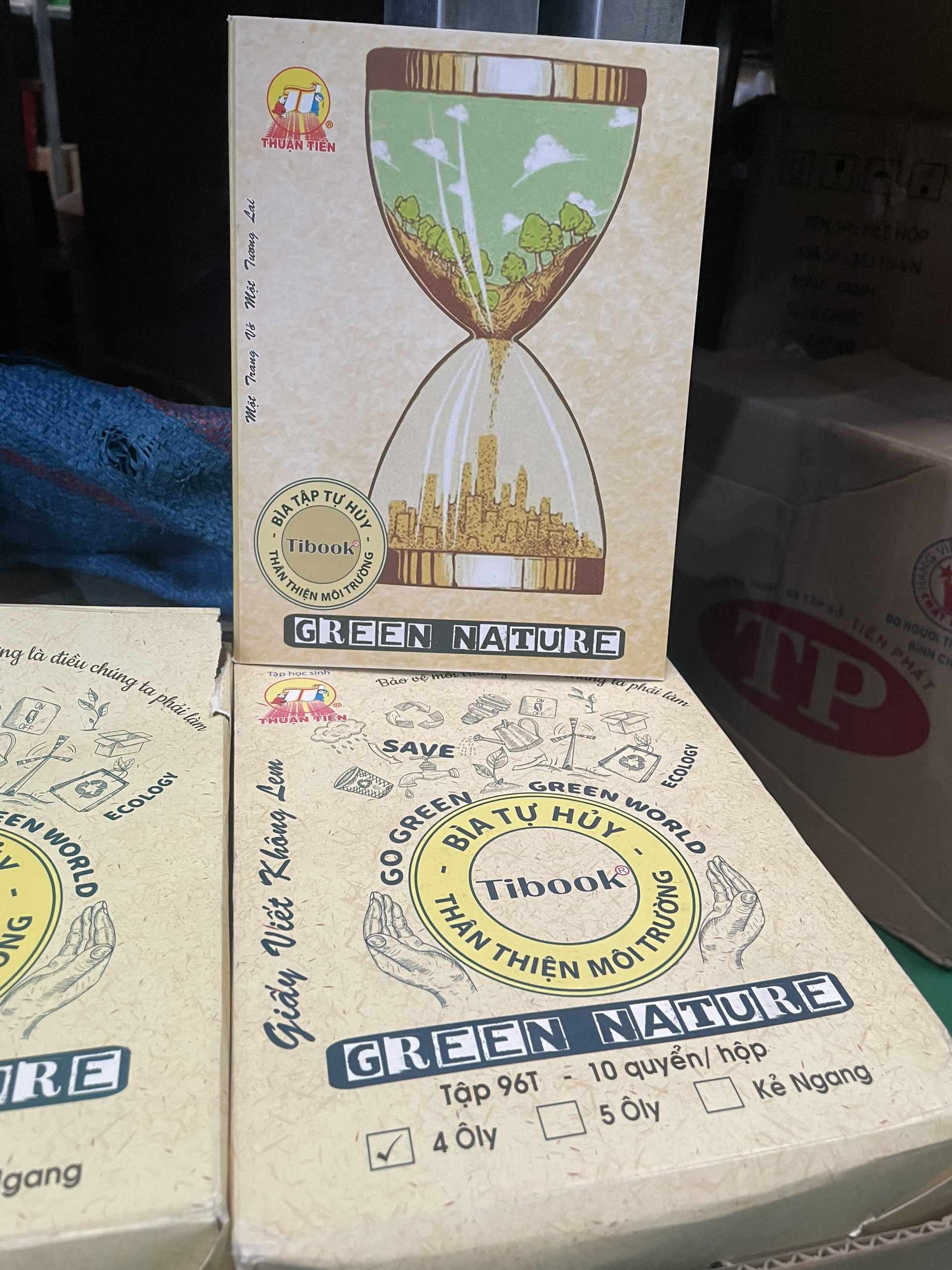 Tập vở học sinh cao cấp thuận tiến 96 trang vở 4 ôly