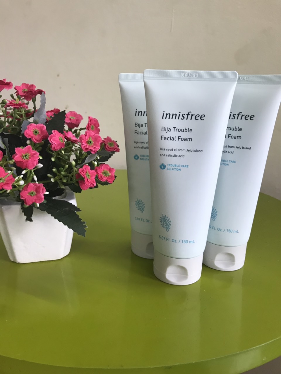 SỮA RỬA MẶT KIỀM DẦU INISFREE BIJA 150ml