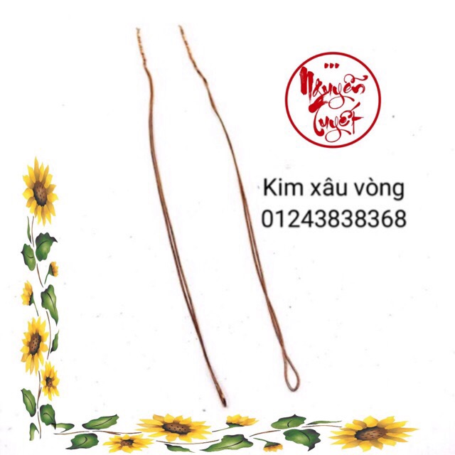 COMBO 5 CÂY KIM XÂU HẠT VÒNG