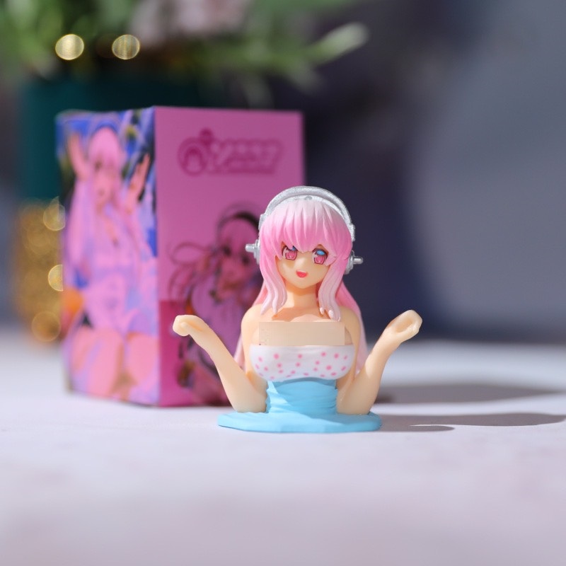 Búp Bê Trang Trí Dán Đầu Xe Máy, Ô Tô