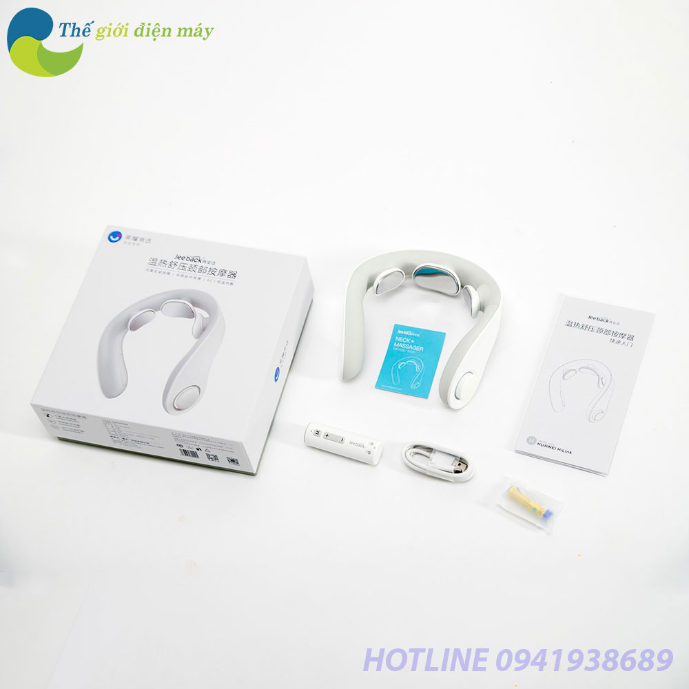 Máy massage cổ thông minh Jeeback Neck Massager G5 - Bảo hành 6 tháng - Shop Thế Giới Điện Máy