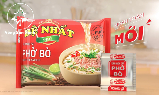 COMBO 10 gói phở bò Đệ nhất (68gr/gói)