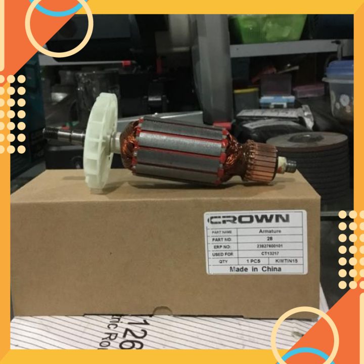 [Chính Hãng] Rotor máy mài  Crown CT13217