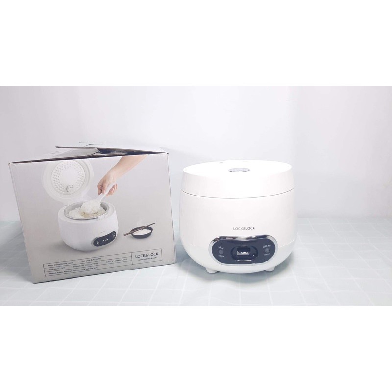 Nồi Cơm Điện Mini Dung Tích 0.8L Lock&Amp;Lock-Ejr426