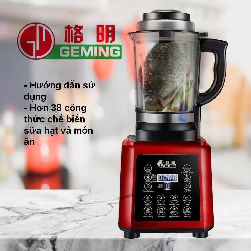 Máy xay đa năng làm sữa hạt  Geming GM K20 ( Công suất 2000W )