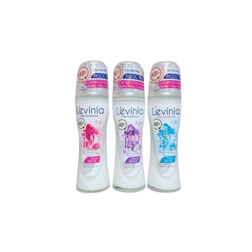 Lăn khử mùi L'evinia trắng da Ngọc trai 65g