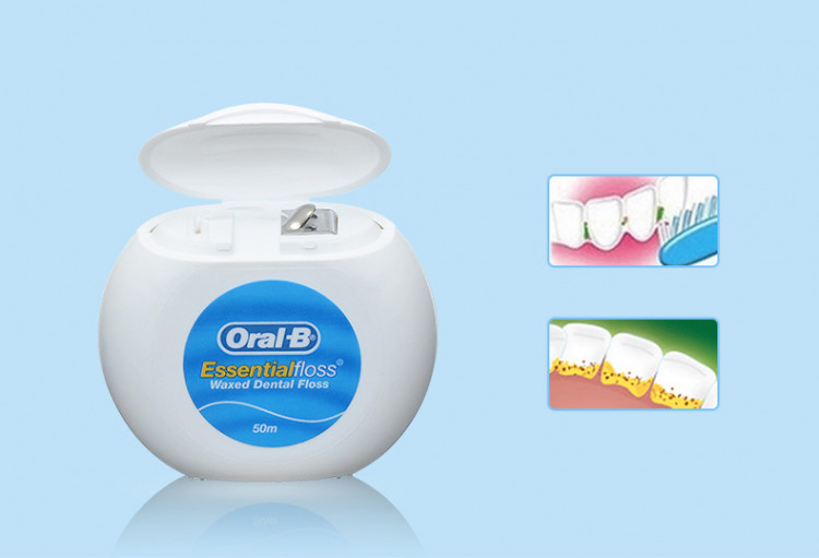 Combo 2 Chỉ Nha Khoa Oral-B Essential Mint (Hộp 50m)