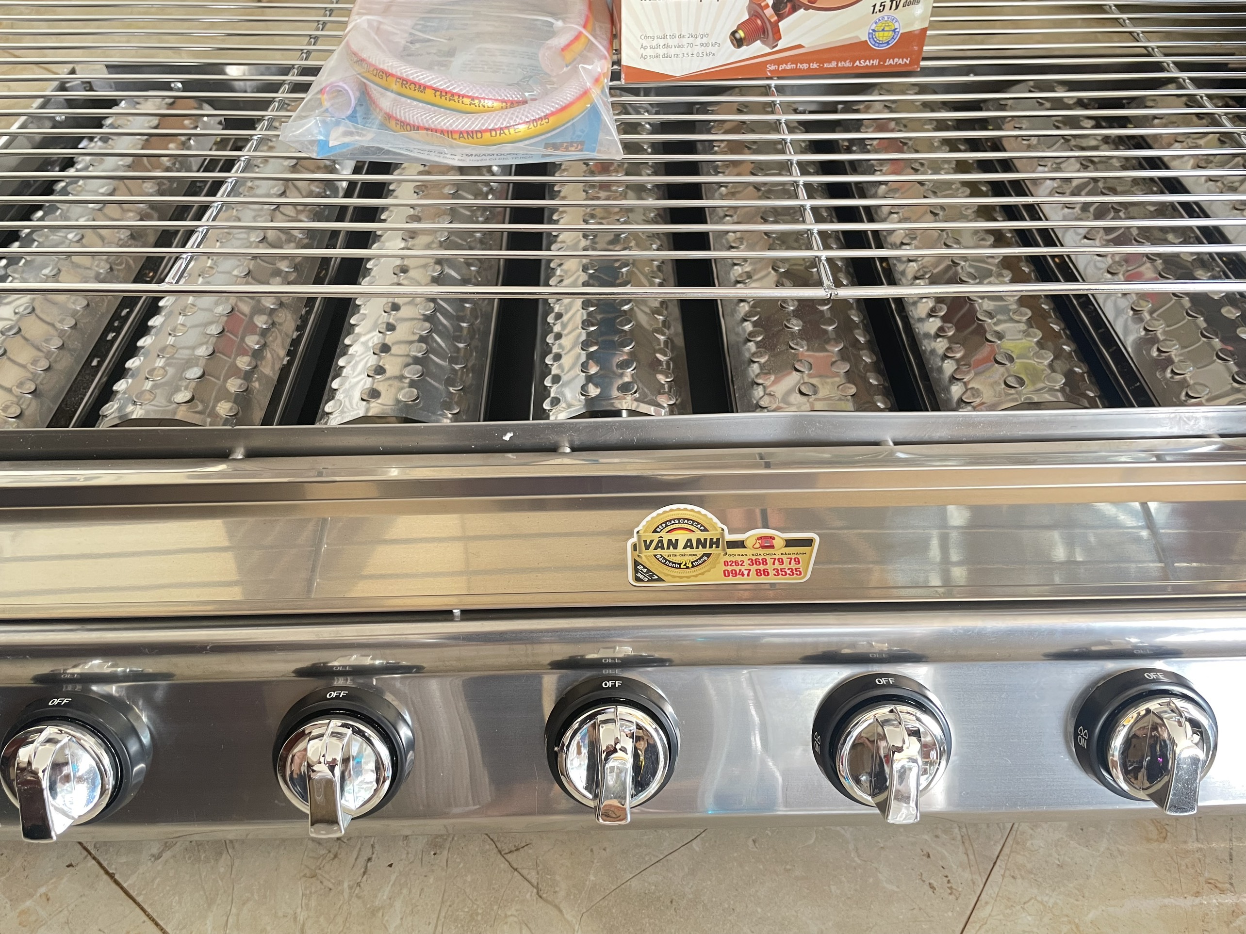 BẾP NƯỚNG GAS INOX CAO CẤP BBQ