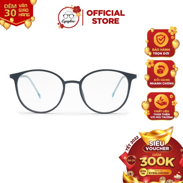 Giá bán Gọng kính cận EYEGLOW gọng kính cận nữ hàn quốc new style chất liệu nhựa TR90 bền đẹp nhẹ nhàng thời trang EG8260
