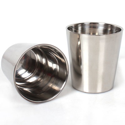 Cốc Inox 2 Lớp Cách Nhiệt Chân ( bóng)