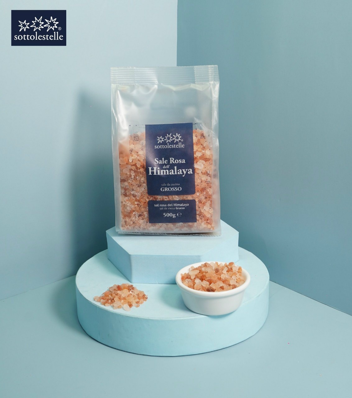 Muối hồng Himalaya Sottolestelle 500g Himalaya Salt