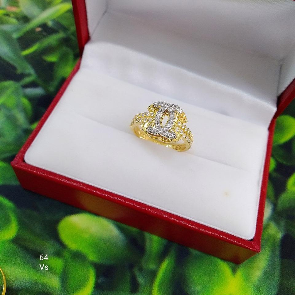 Nhẫn vàng 10k chữ X NVBA01