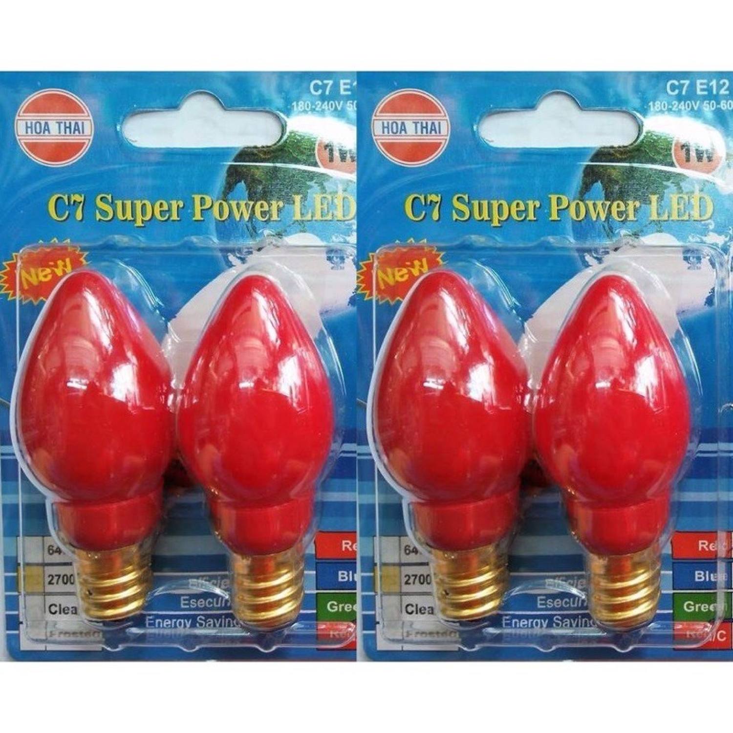 Bóng LED trái ớt nhỏ - cà na bàn thờ ông địa – Hoà thá¡
