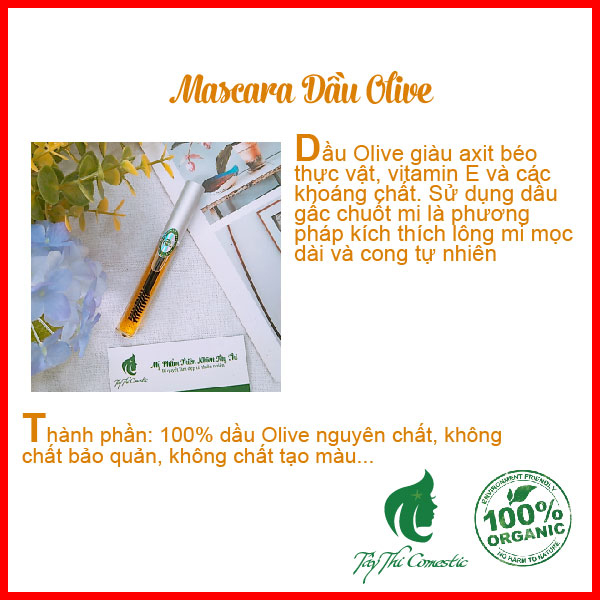 Mascara Dầu Olive Dưỡng Mi