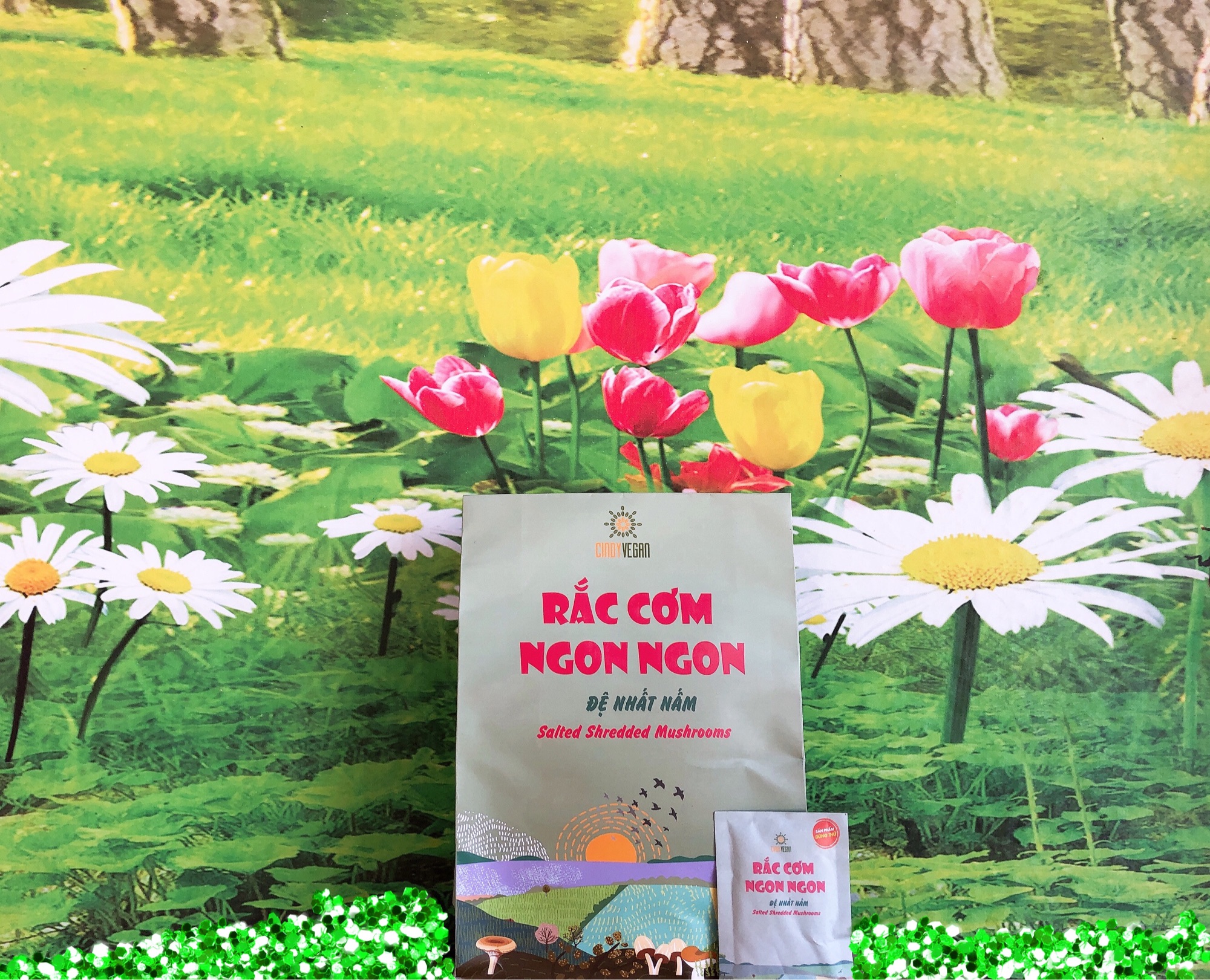 RẮC CƠM NGON NGON ĐỆ NHẤT NẤM 🍄 CINDY VEGAN🍀