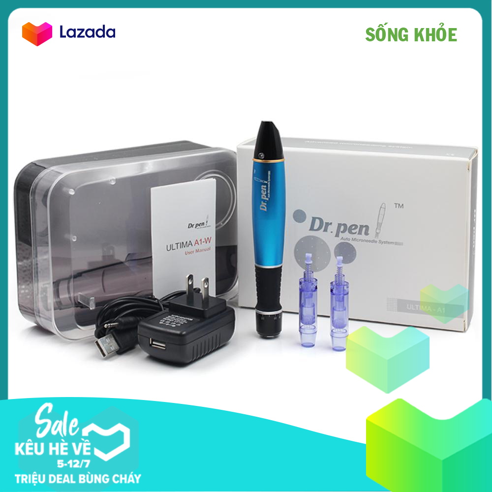 Máy lăn kim phi kim Dr Pen A1 W, có tích điện (có pin)