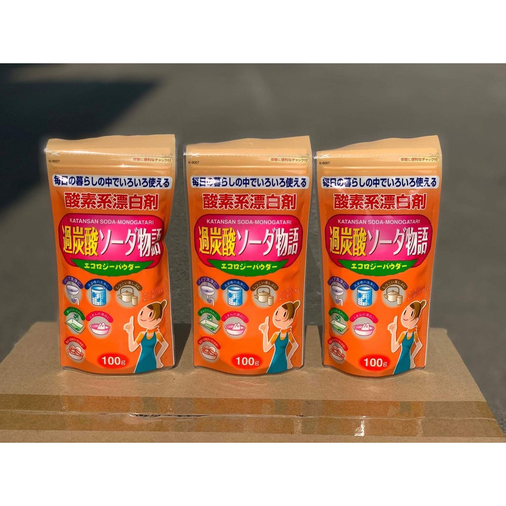 Bột tẩy đa năng Baking Soda của Nhật Bản 100gr (loại tẩy mạnh)