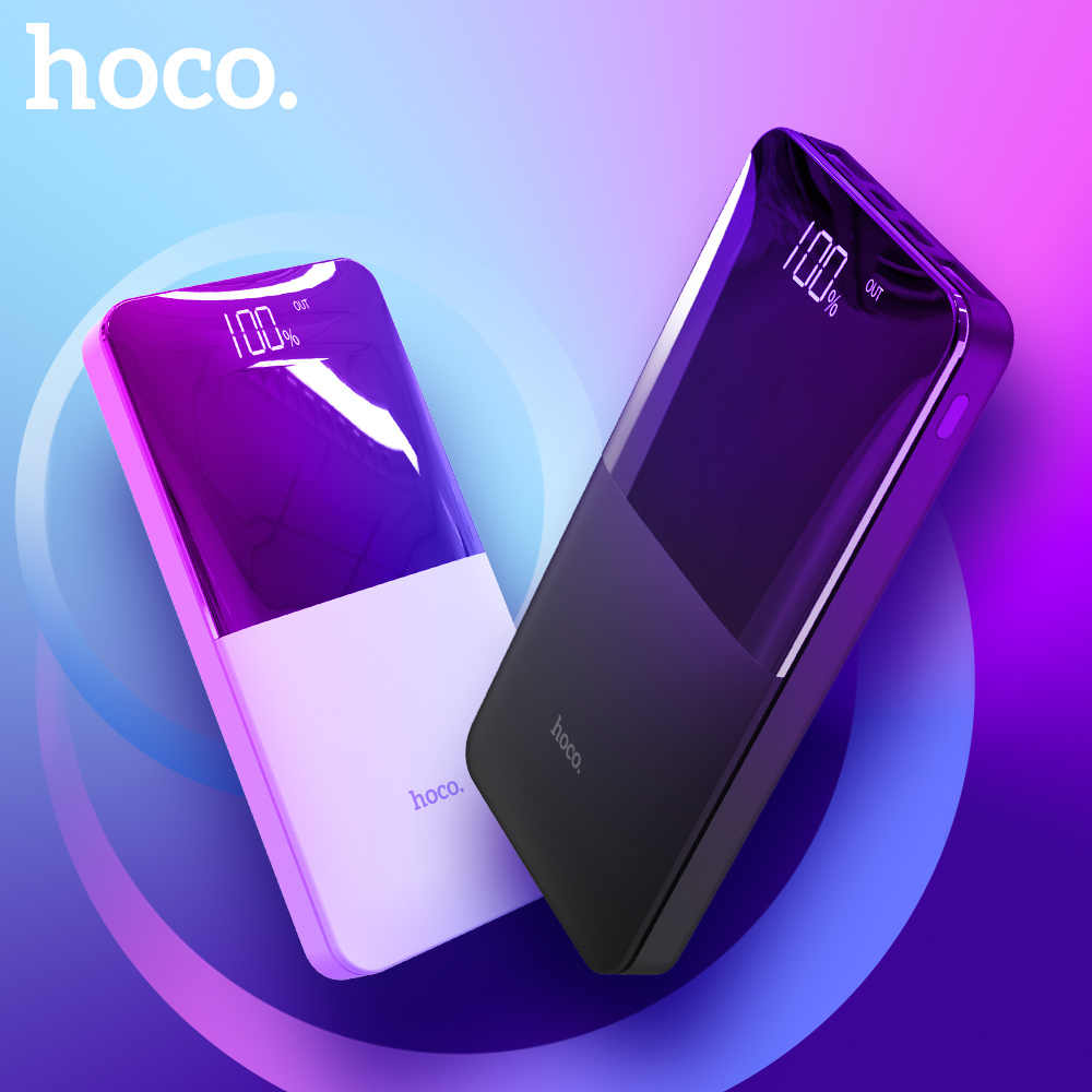 [HCM][THIẾT KẾ ĐẸP] PIN SẠC DỰ PHÒNG Hoco J4210.000mAh sạc được 2 thiết bị cùng lúcCó Đèn LED Báo Hiệu Phần Trăm PinCó đầu vào Micro-USBDung lượng pin khủng 10.000mAh Tự động ngắt sạc khi đầy pin Thiết kế nhỏ gọnsang trọng